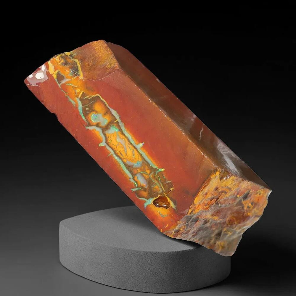 48.02ct Natural Queensland Boulder Opal Slab Cutting Rough